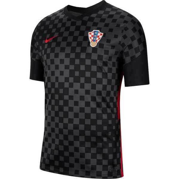 Authentic Camiseta Croacia 2ª 2020 Negro